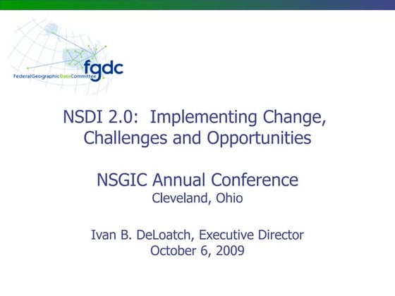 NSDI_ Concepts and Components | PPT | Databases | Computer Software and ...