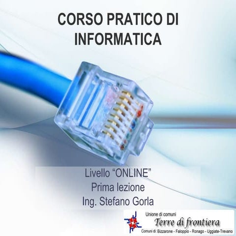 ONLINE - 1 Prima lezione