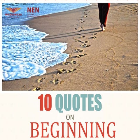 10 Quotes on Beginning