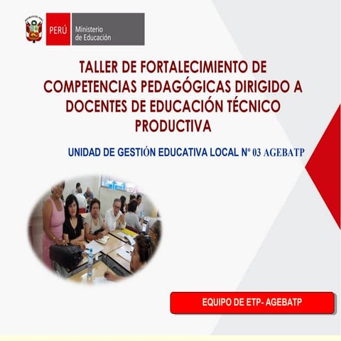 orientaciones sobre la normas de etp