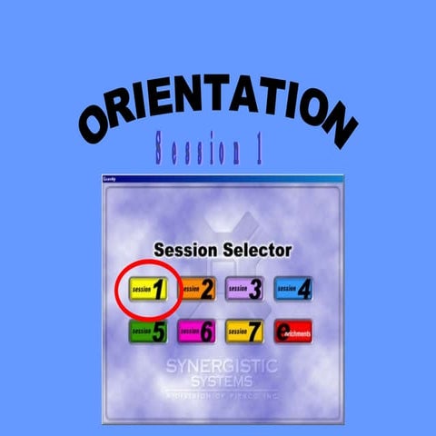 1 Orientation