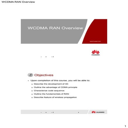 1 owa010010 wcdma ran overview issue 1.15