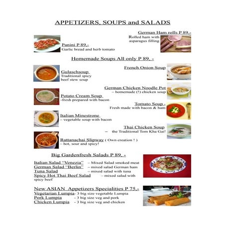 1 page menue 2013 with photos 