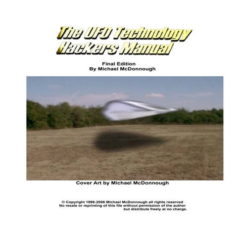 UFO Tech Hacker's Manual | PDF
