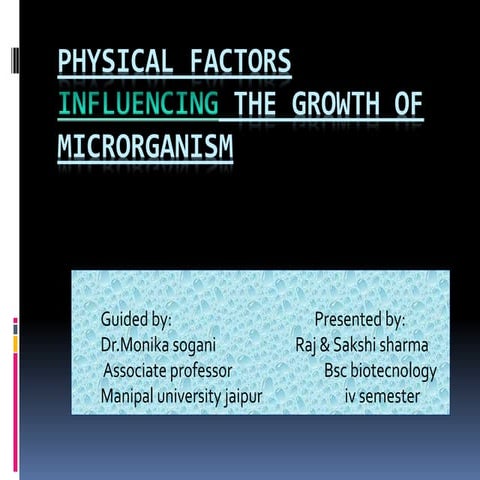 1 physical factors | PPT