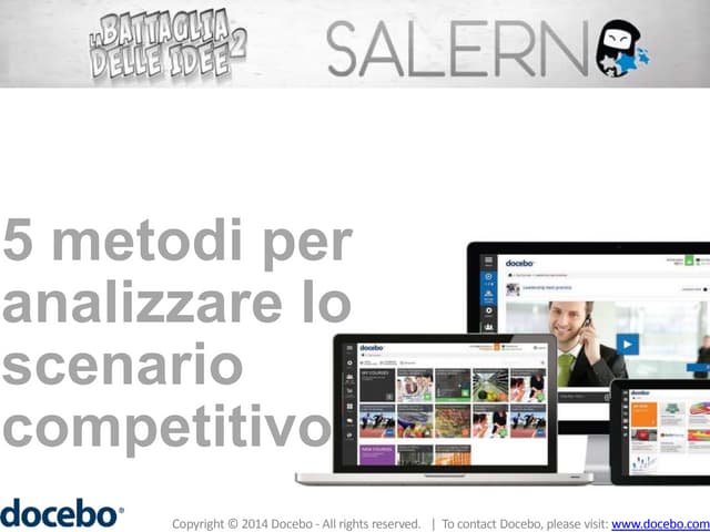 5 metodi per analizzare lo scenario competitivo.