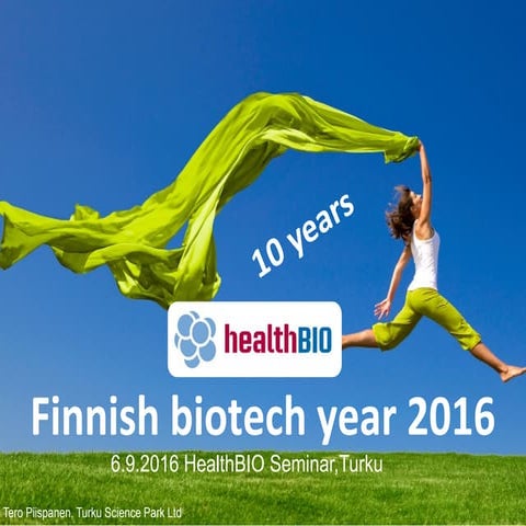 Finnish biotech year, Tero Piispanen 