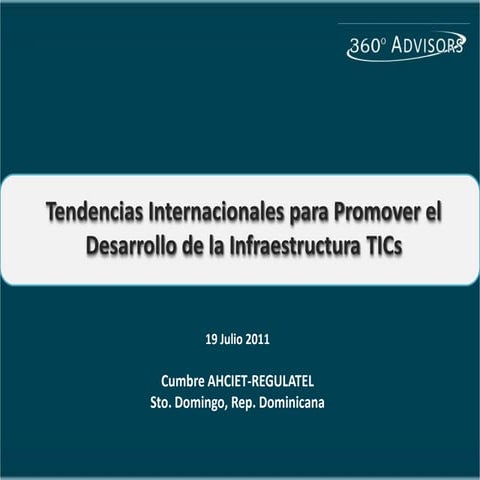 Presentación Gabriela Báez | XIV CUMBRE REGULATEL-AHCIET