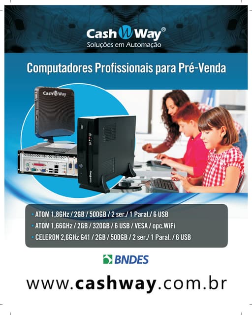 Computador para Pré-Vendas CASH WAY