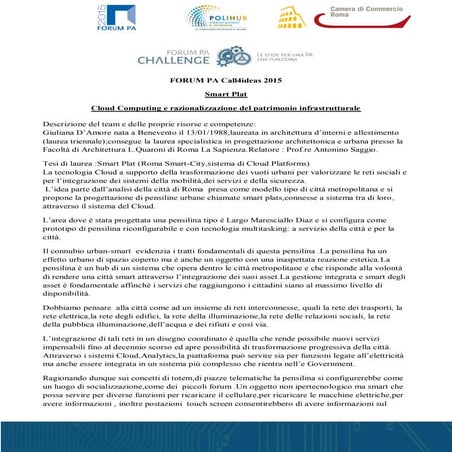 1 presentazione di prog.smart plat