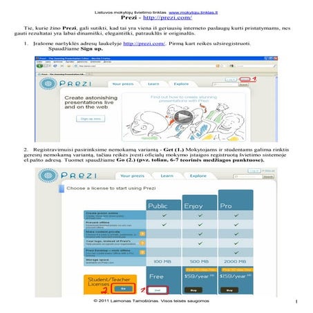 1 prezi kurimas internete (1)