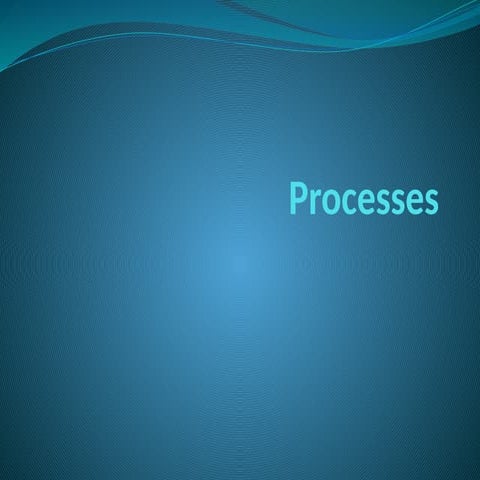 Process life cycle | PPTX