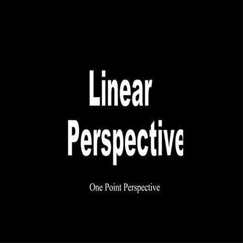 1pt Perspective