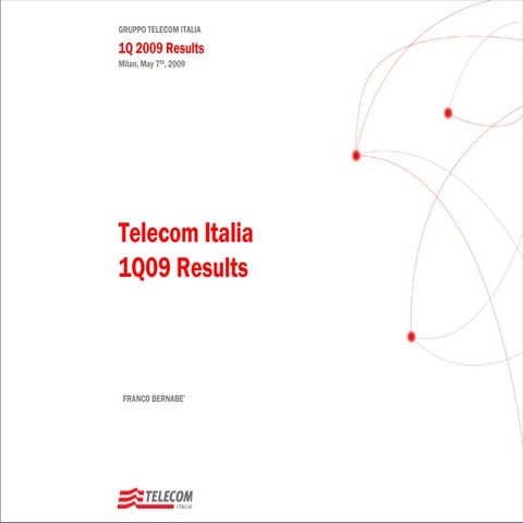 First Quarter 2009 Results