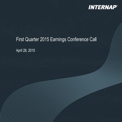1Q15 earnings presentation