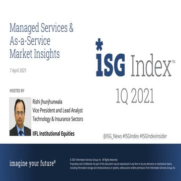 1Q 2021 Global ISG Index™