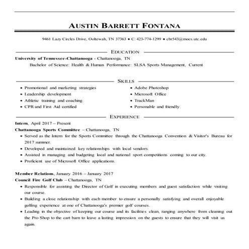 Jonathan Baker Resume | DOCX