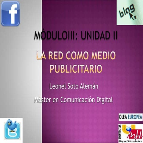 3.2 la red como medio publicitario
