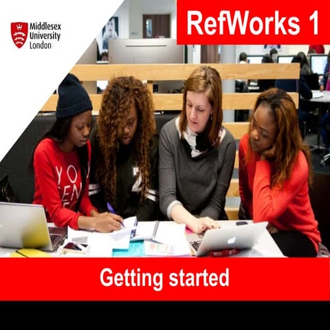 RefWorks 1: Getting Started