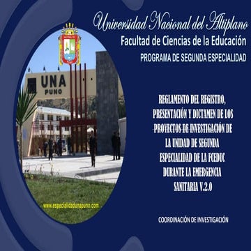 Reglamento de proyecto PIUSE v.2.0 | PDF