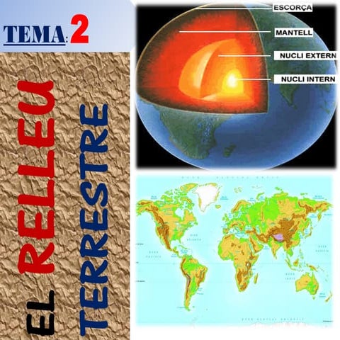 1r eso tema 2_EL RELLEU TERRESTRE