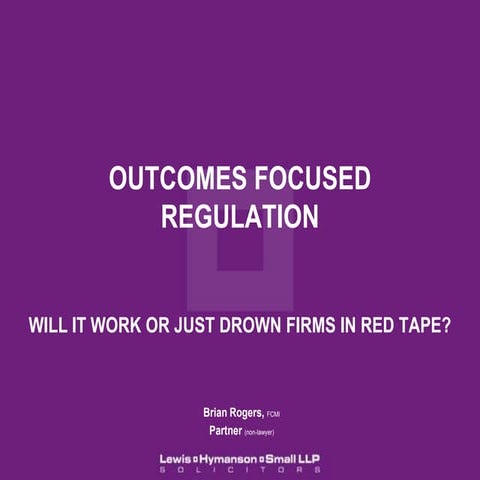 Today's Conveyancer Moving With the Times 2011 - Brian Rogers