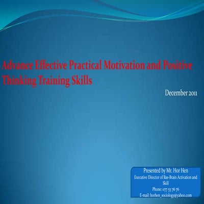 1 rts motivation skills_by. hor hen