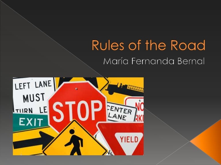 rules of the road