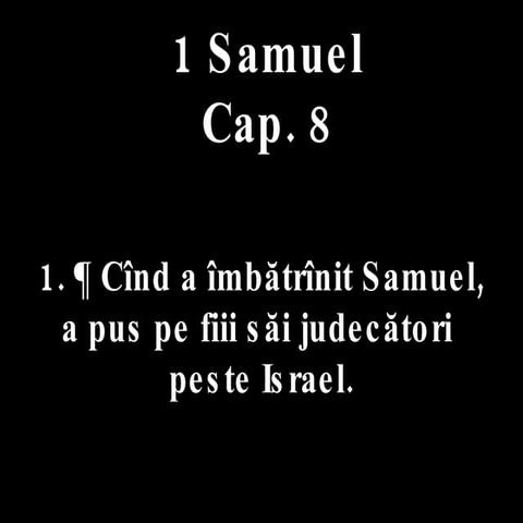 1 Sam 08