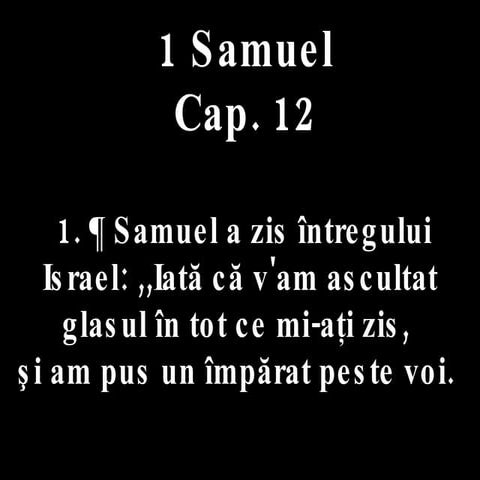 1 Sam 12