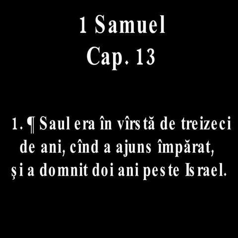 1 Sam 13