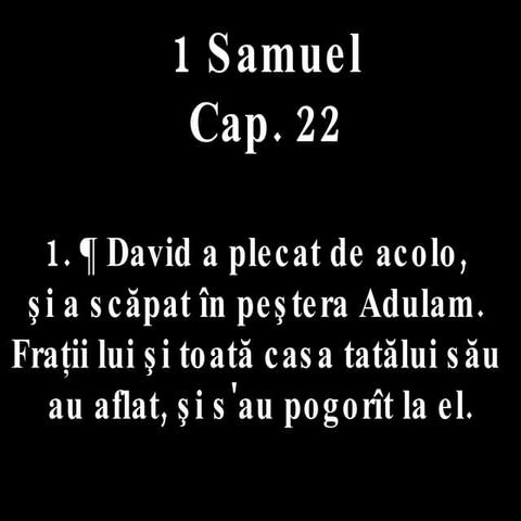 1 Sam 22