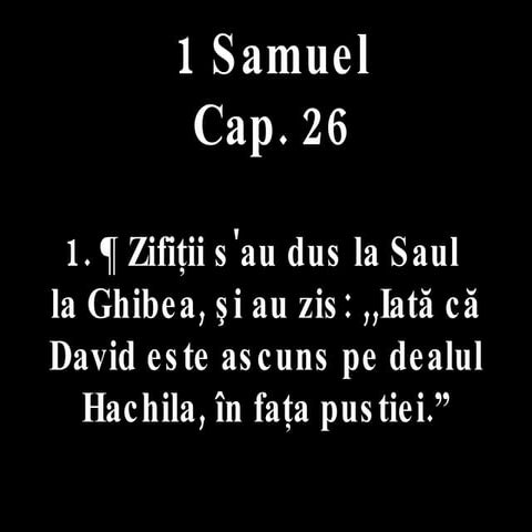 1 Sam 26