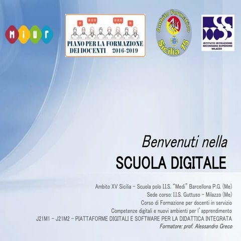 Benvenuti nella scuola digitale _versione 2019