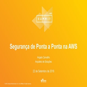 Segurança de Ponta a Ponta na AWS