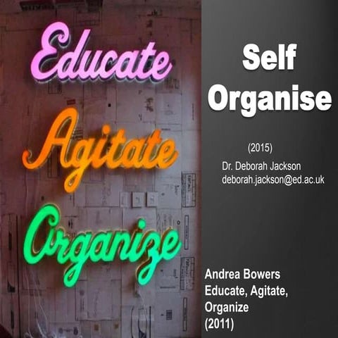 1 self organise 2015