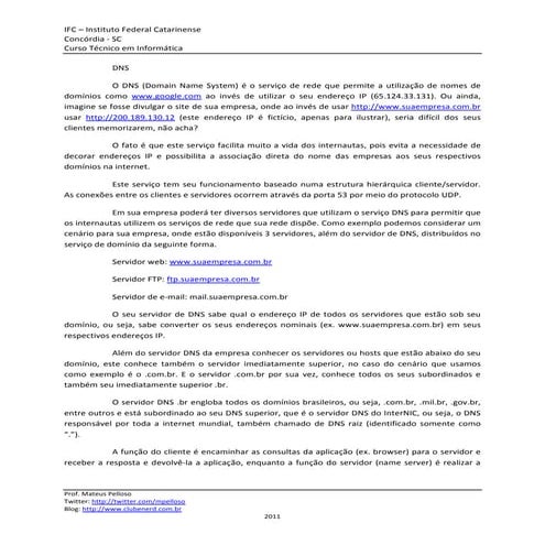 1 serviços de-rede-dns-dhcp-web