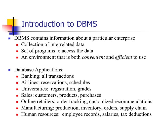 data base
