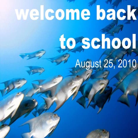 Alvarico\'s Science Class Back to School Presentation