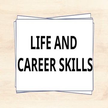Life and career skills 2 g11 Senior high school | DOCX