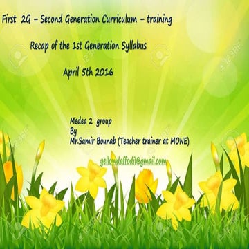 1st 2 g training meeting april 5 2016