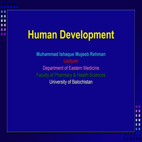 1st and 2nd week of human development