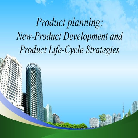 PRODUCT PLANNING | PPT