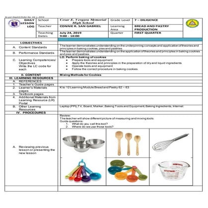 1st cot bread and pastry