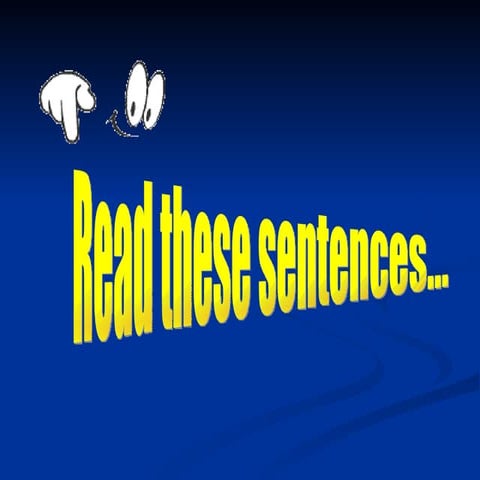 Conditional sentences