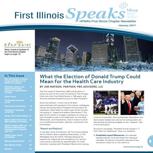 The Essential Elements of CJR