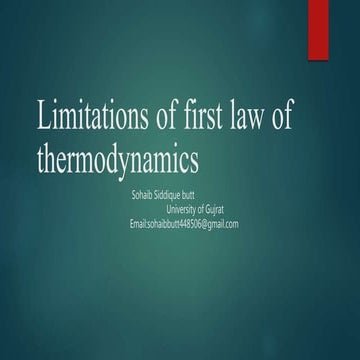 Thermodynamics
