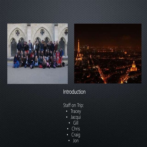 1st presentation for parents Monday 3rd December