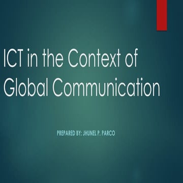 ICT in the context of global communication .pptx