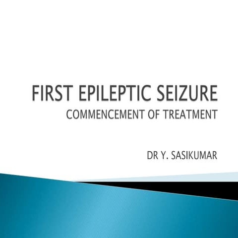 1st seizure ppt